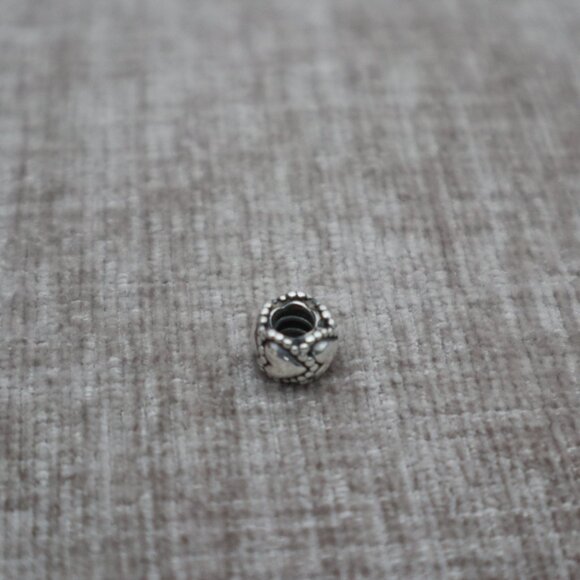 Sterling Silver Everlasting Love Bead with Hearts (Retired) - Picture 3 of 3
